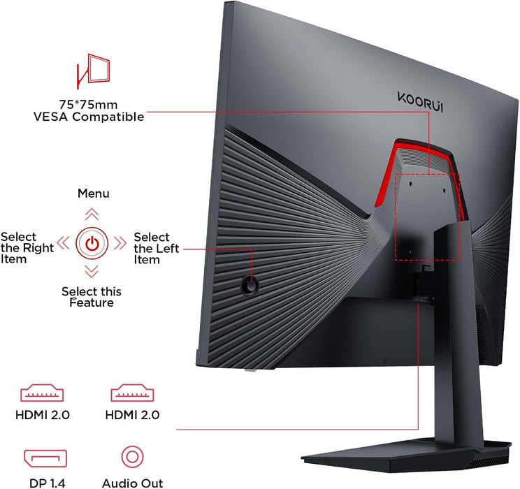 Koorui G2711P 27-inch 1920x1080 200Hz IPS Monitor
