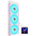 Lian Li HydroShift II LCD-S 360CL White All In One CPU Cooler