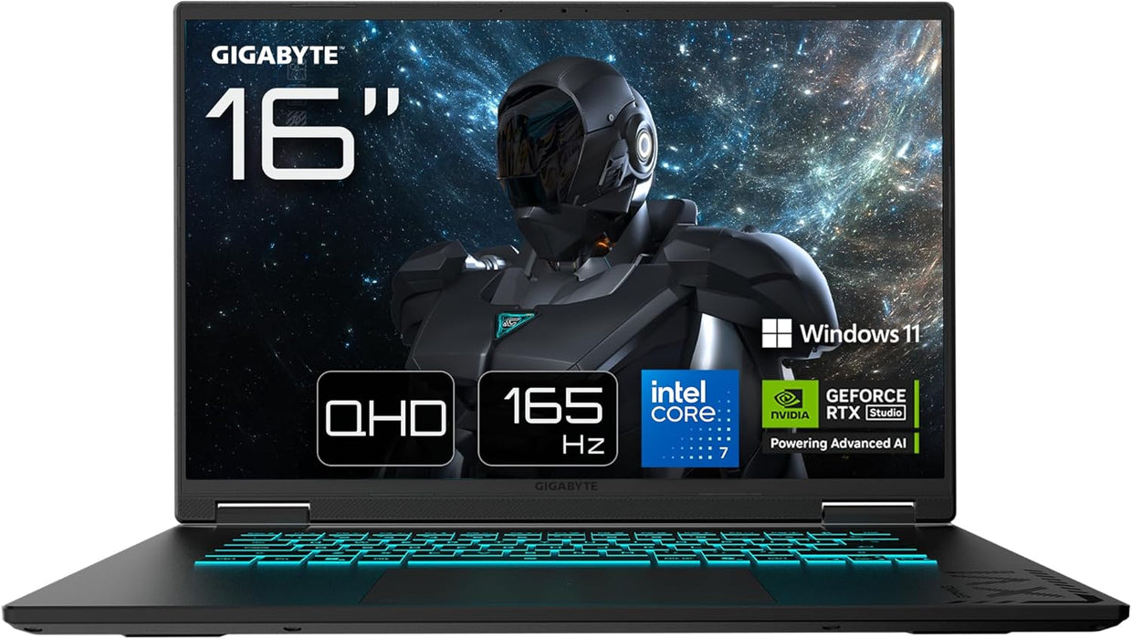 Gigabyte Gaming A16 Pro 16.0" 165Hz 1TB 32GB DDR5 RTX 5070 Ti Windows 11 Home Gaming Laptop