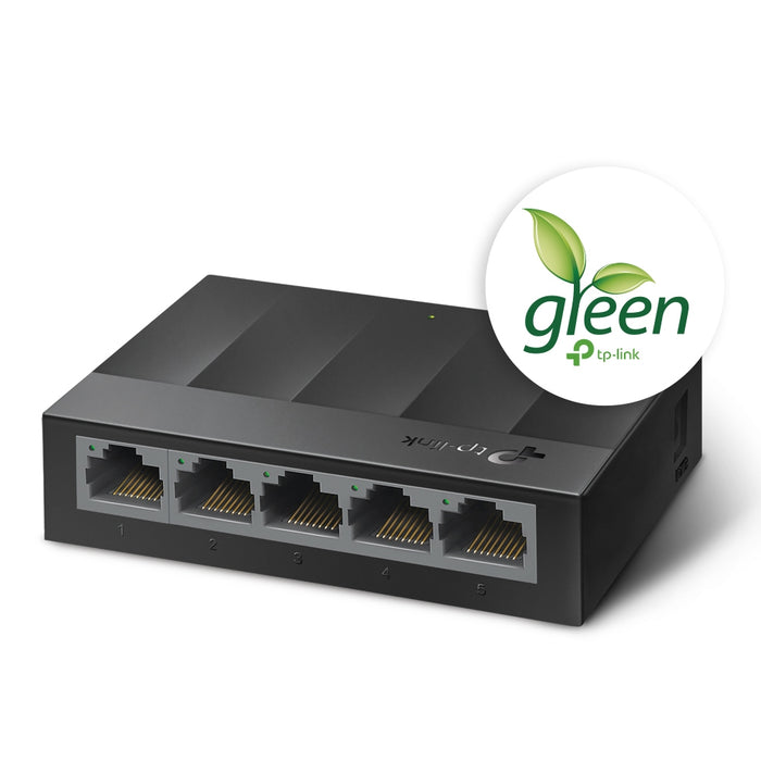 TP-Link LS1005G 5-Port Gigabit Ethernet Unmanaged Desktop Network Switch