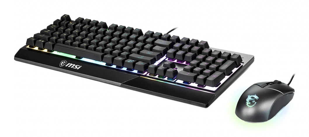 MSI VIGOR GK30 COMBO Black Gaming Keyboard + Mouse Bundle