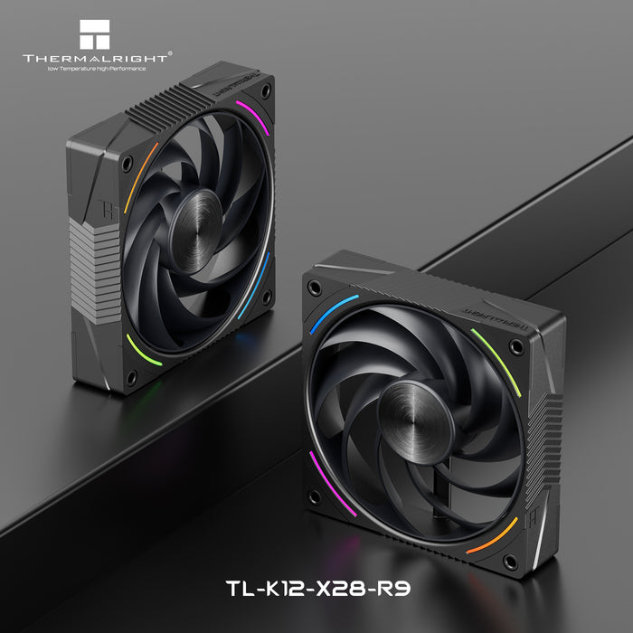 Thermalright TL-K12-X28-R9 Black A-RGB 120mm PWM Fan