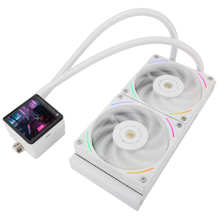 Thermalright Frozen Vision 240 White LCD 240mm AIO Liquid Cooler