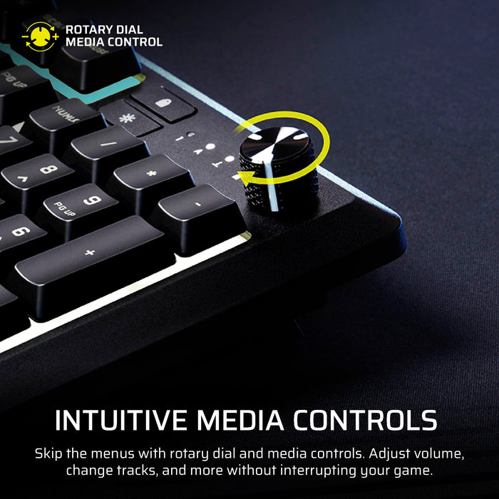Corsair Skiff 100 Plus RGB Wired Gaming Keyboard