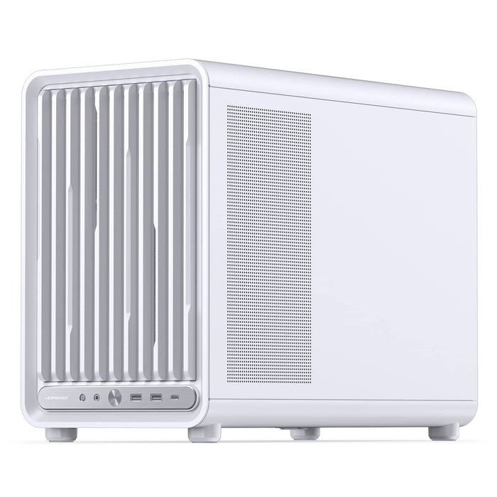 Jonsbo D33 STD Tempered Glass MATX Case - White