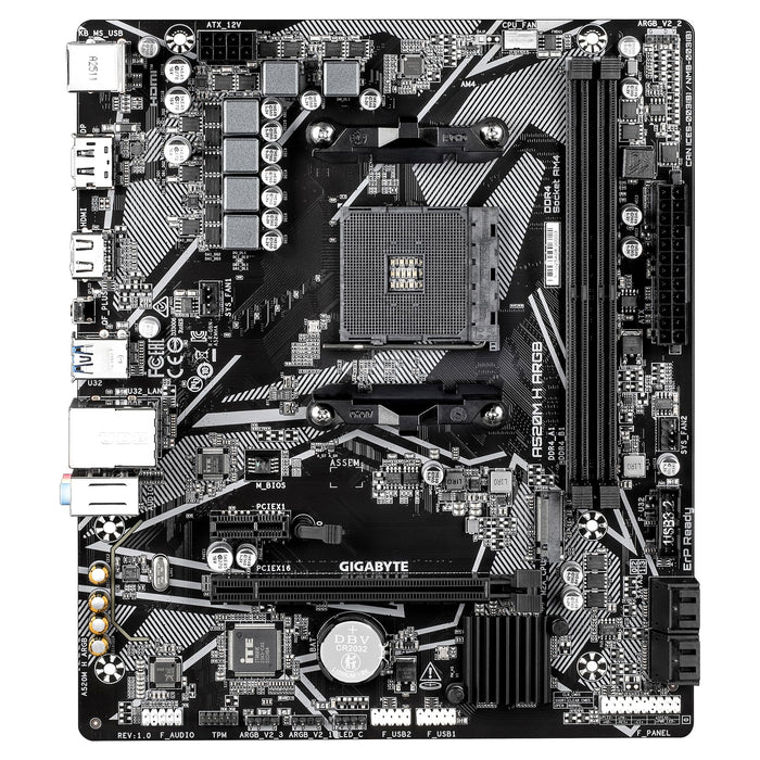 Gigabyte A520M H ARGB Micro-ATX AM4 Motherboard