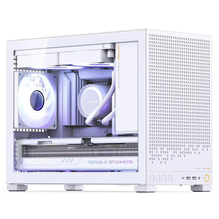 Jonsbo D32 PRO White mATX Case