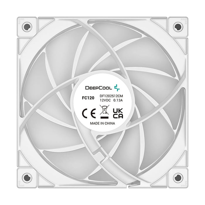 DeepCool FC120 A-RGB 120mm White PWM Triple Pack