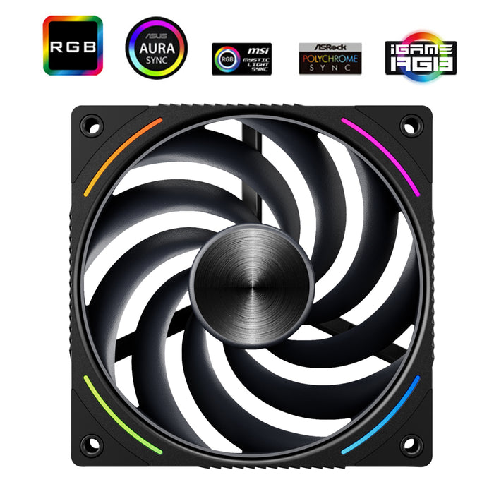 Thermalright TL-K12-X28-R9 Black A-RGB 120mm PWM Fan