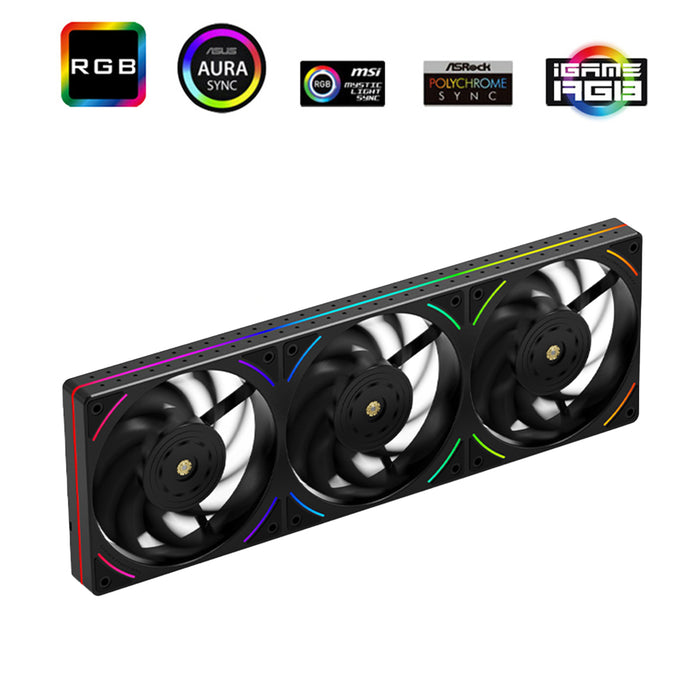 Thermalright TL-UB36 Black A-RGB 360mm PWM Fan Unit