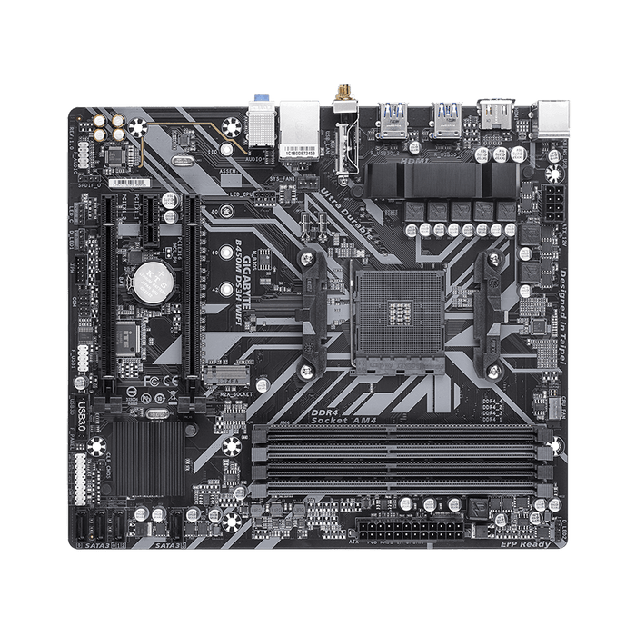 Gigabyte B450M DS3H WIFI Micro ATX AM4 Motherboard