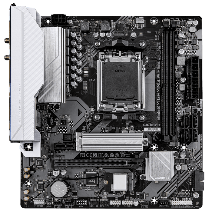 Gigabyte B650M Gaming WIFI6E mATX AM5 Motherboard