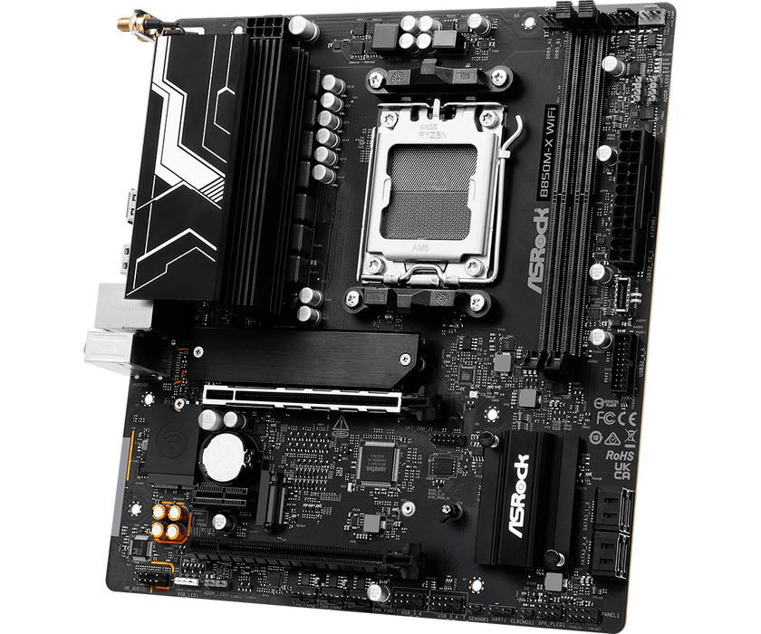 ASRock B850M-X WiFi Micro-ATX AM5 Motherboard