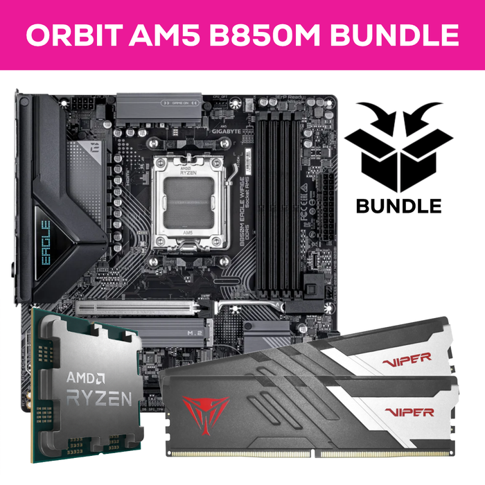 Orbit Ryzen AM5 Bundle - 32GB (2x16GB) 6000MHz DDR5 RAM & Gigabyte B850M EAGLE WIFI6E