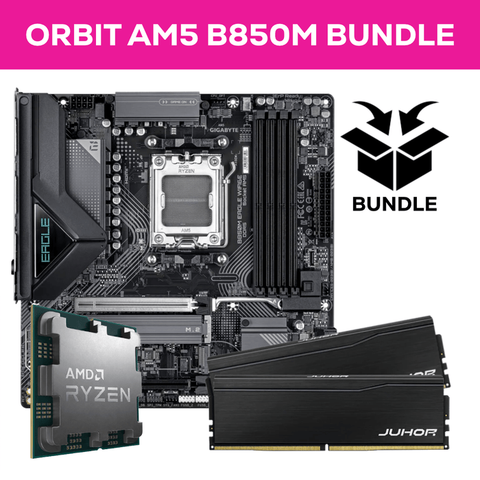 Orbit Ryzen AM5 Bundle - 32GB (2x16GB) 6000MHz DDR5 RAM & Gigabyte B850M EAGLE WIFI6E