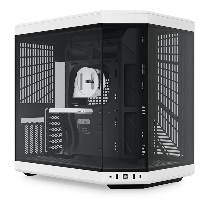 Hyte Y70 Black/White Dual Chamber ATX PC Case