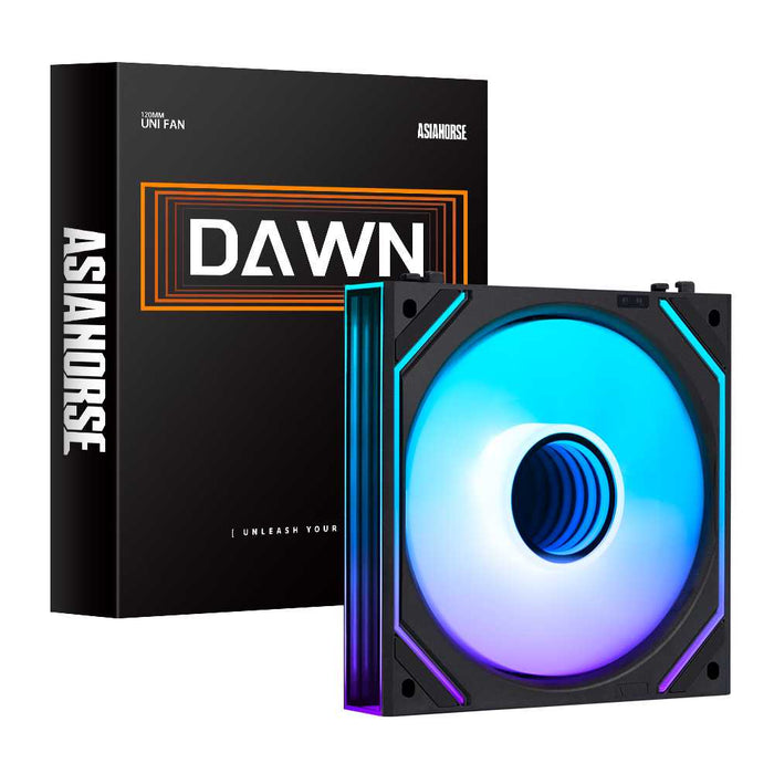 Asiahorse DAWN Pro Black A-RGB 120mm PWM Fan