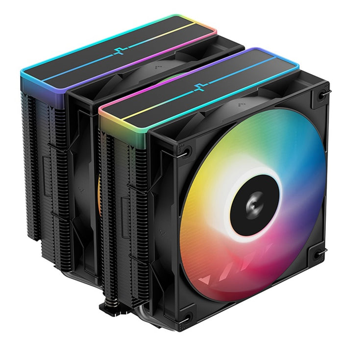 DeepCool AG620 BK ARGB V2 Dual-Tower CPU Air Cooler