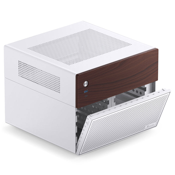 Jonsbo N4 White NAS Micro ATX PC Case