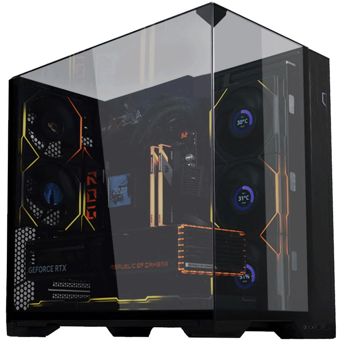 Lian Li O11 Vision Compact Glass Black ATX Case