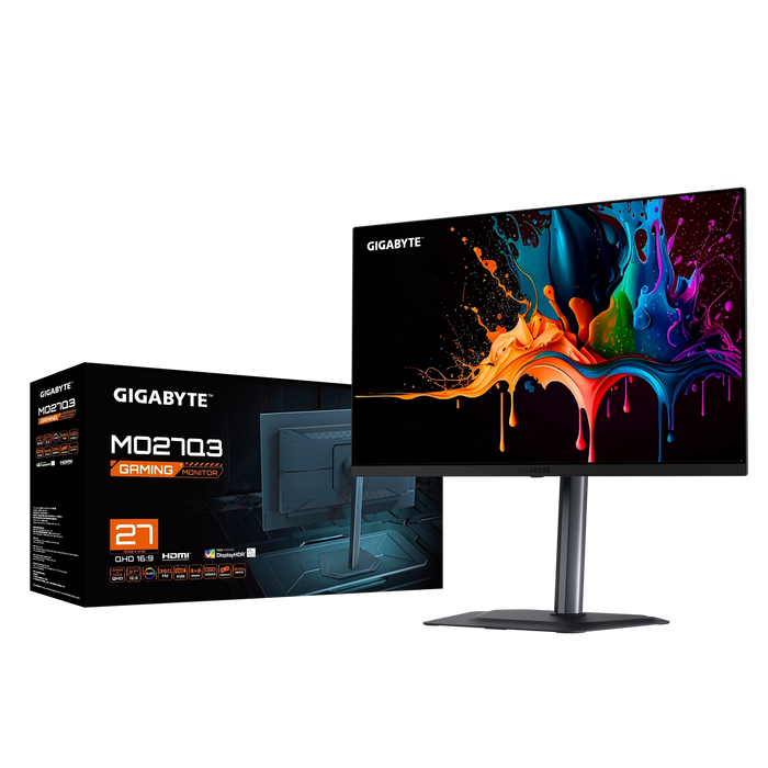 27" Gigabyte MO27Q3 QD-OLED QHD 360HZ Gaming Monitor