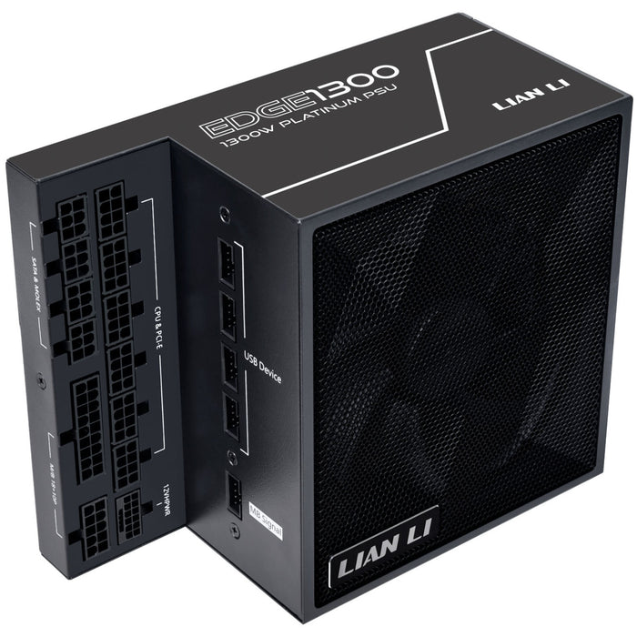 1300W Lian Li Edge ATX 3.1 Platinum Modular PSU Black