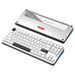 WOBKEY PMOKEY Aurora 80 CNC Aluminium Tri-Mode TKL Mechanical Keyboard - Pro ANSI - Silver (PA80Sil)