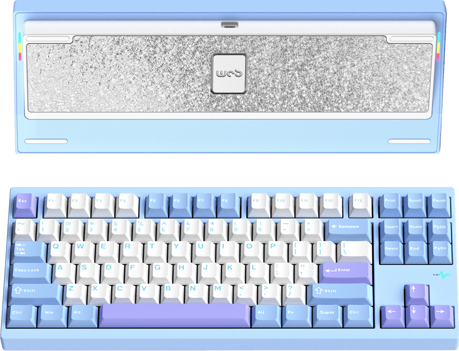 WOBKEY Crush 80 Reboot Pro RGB TKL ANSI Mechanical Keyboard