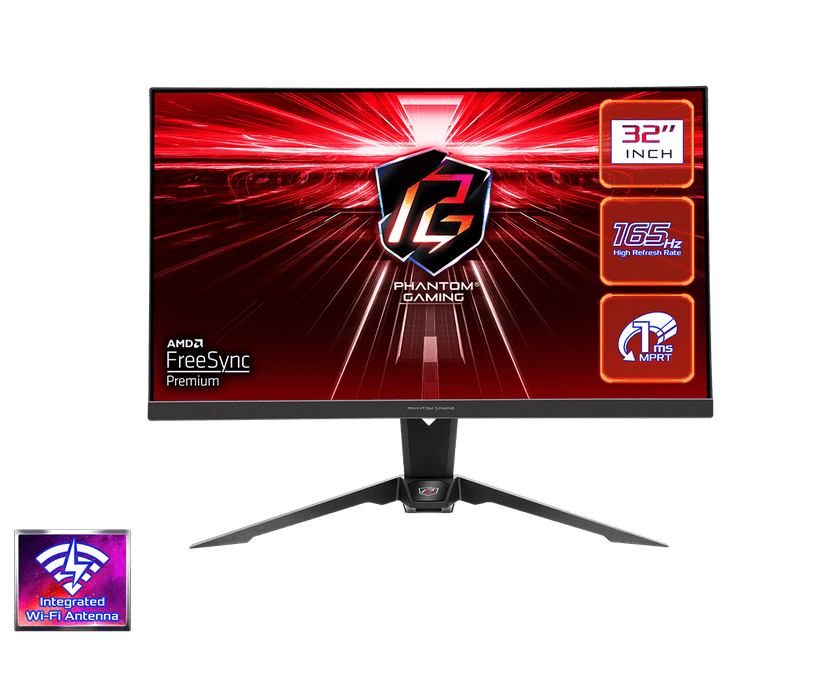 32" ASRock PG32QF2B VA QHD 165HZ Monitor