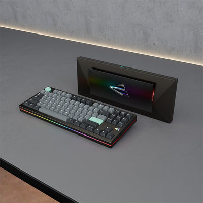 Wuque Studio x Whatever Studio Paper80 Aluminium TKL ANSI/ISO Keyboard Barebones Kit