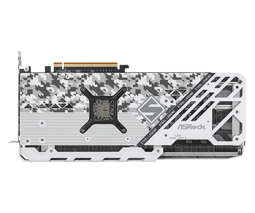 16GB ASRock RX 7800 XT Steel Legend OC Graphics Card - Grade A