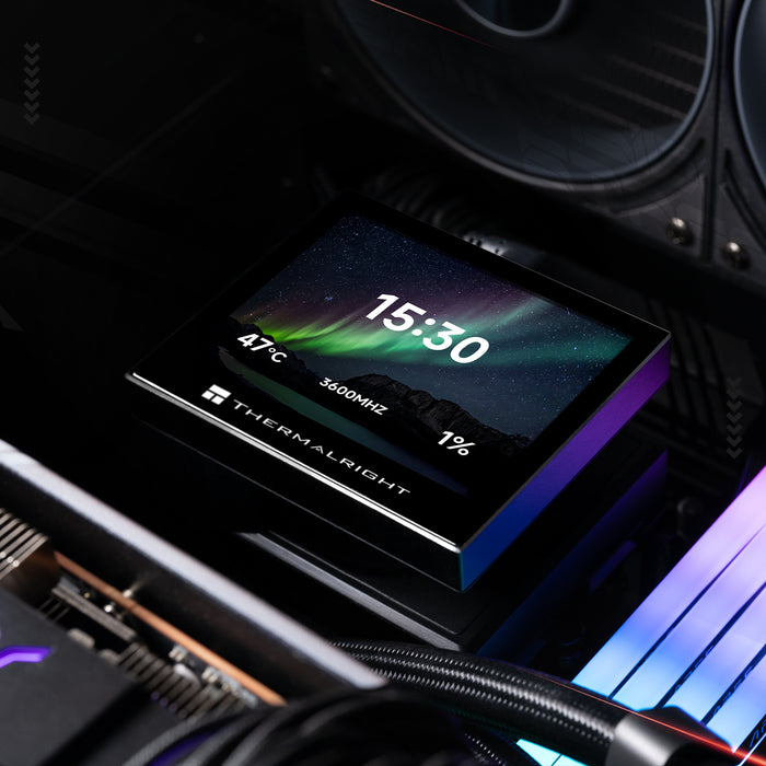 Thermalright Stream Vision 360 Black LCD AIO Liquid Cooler