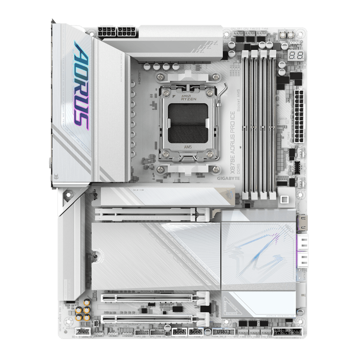 Gigabyte X870E Aorus Pro ICE ATX AM5 Motherboard