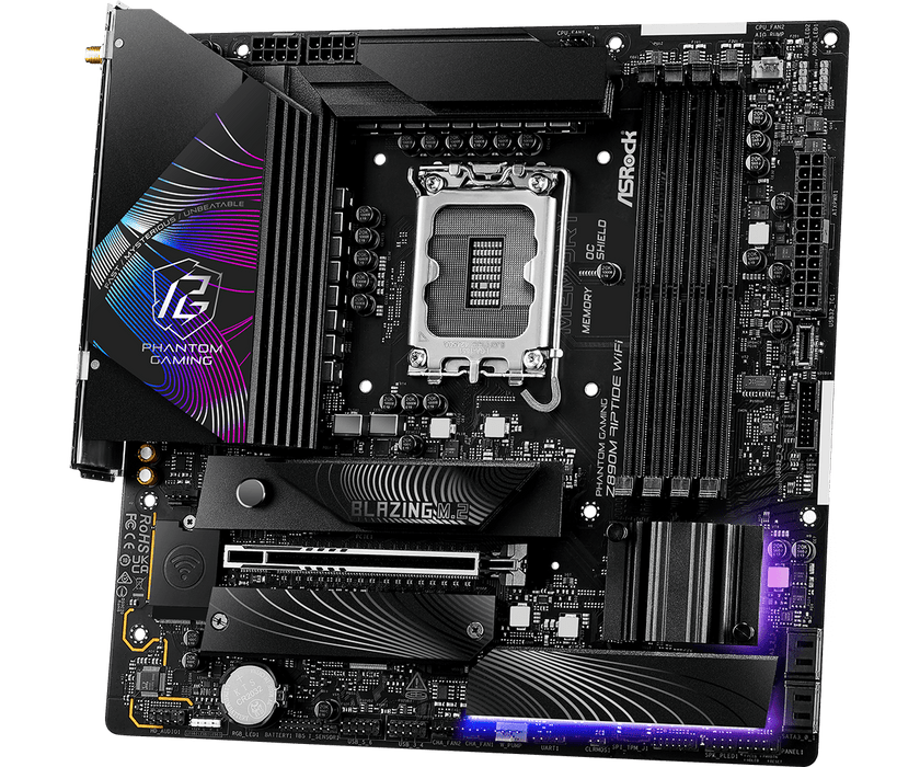 Asrock Z890M Riptide WIFI Micro-ATX LGA 1851 Motherboard