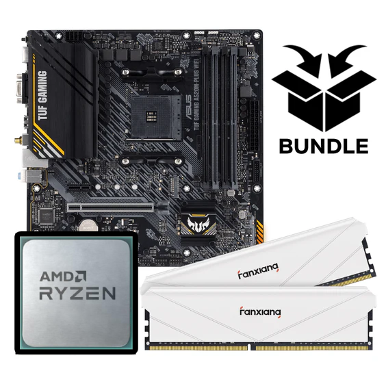 Orbit Ryzen AM4 Bundle - 16GB (2x8GB) 3200MHz DDR4 RAM & ASUS A520M-PLUS TUF Gaming WIFI