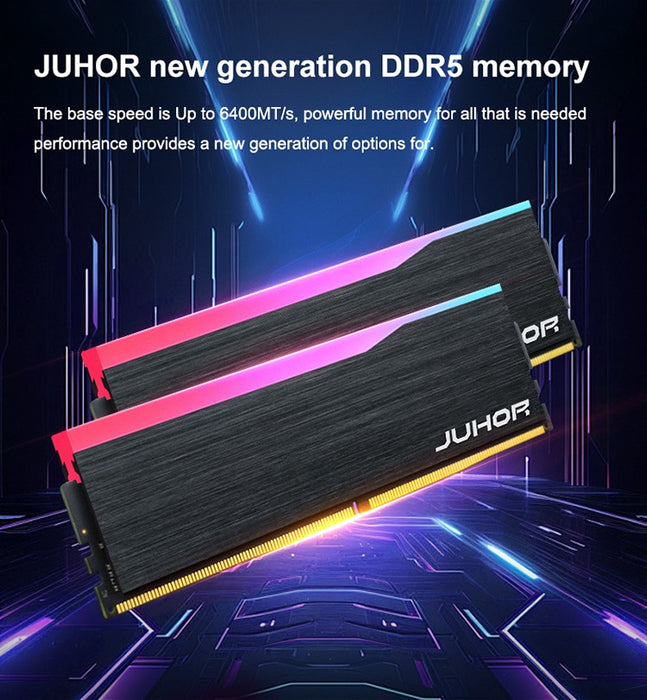 32GB (2x16GB) DDR5 6000MHz CL38 Juhor Star Domain RGB RAM