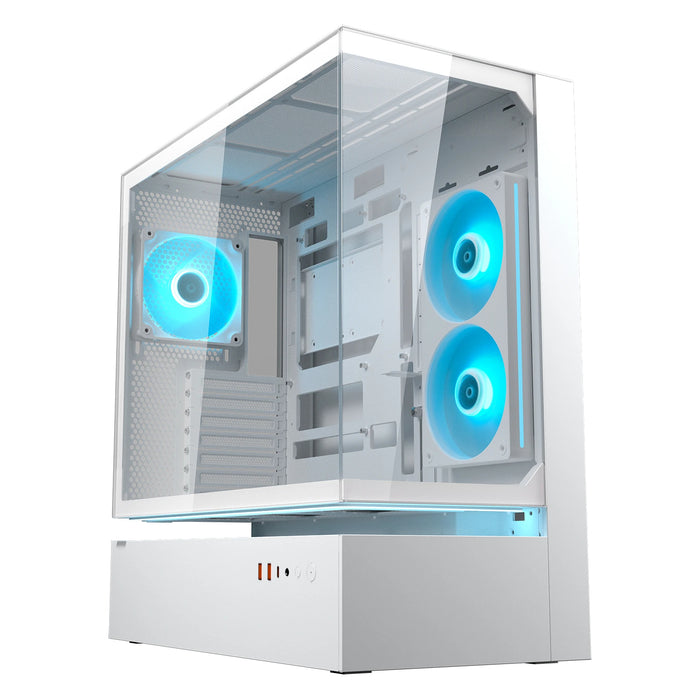 COUGAR CFV235 White ARGB Glass ATX Case