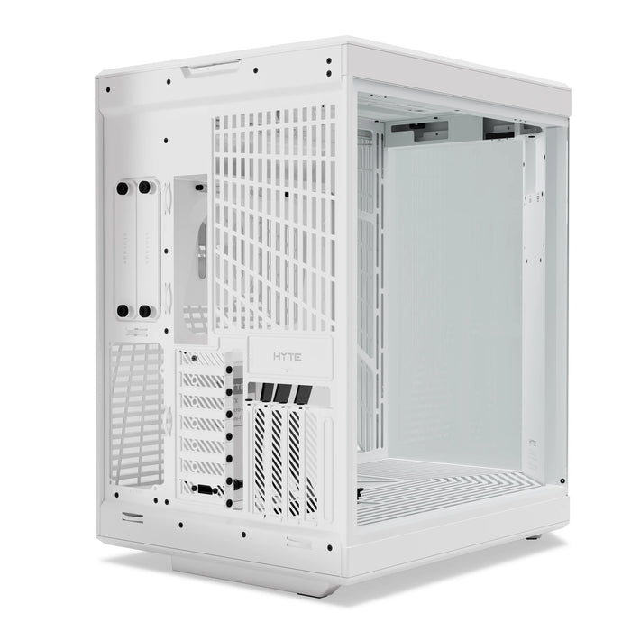 Hyte Y70 Touch 4K Snow White Dual Chamber ATX PC Case