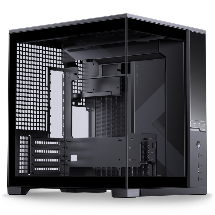 Jonsbo D34 Black Dual Chamber TG Micro-ATX Case