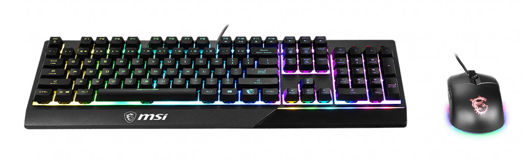 MSI VIGOR GK30 COMBO Black Gaming Keyboard + Mouse Bundle