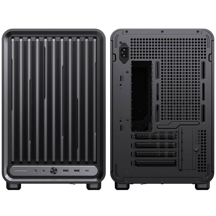 Jonsbo D33 STD Tempered Glass MATX Case - Black