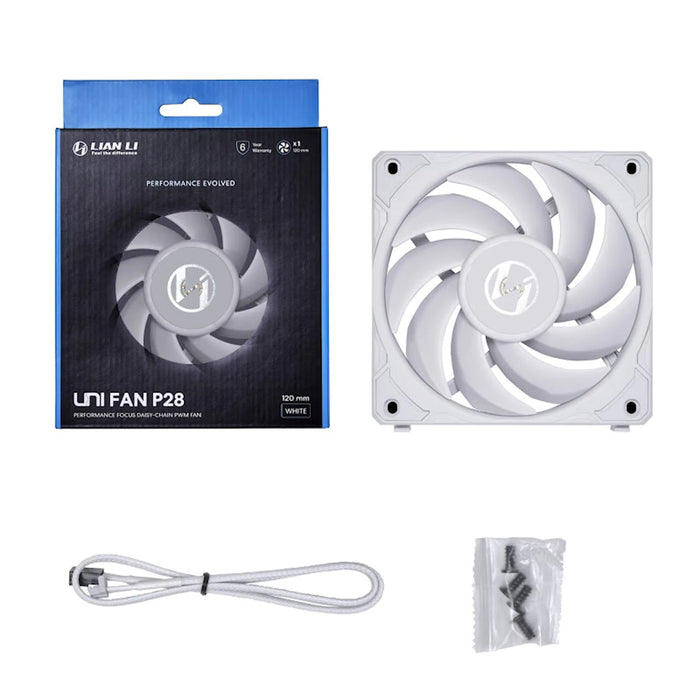 Lian-Li UNI FAN P28 Performance White 120mm Fan