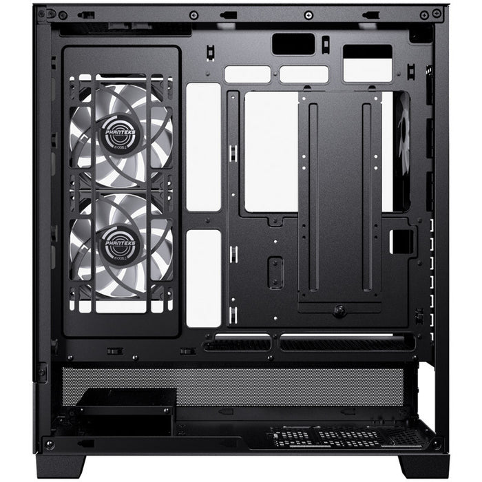 Pc/xt Backside Phanteks XT View D-RGB Black Tempered Glass ATX PC Case — Computer Orbit