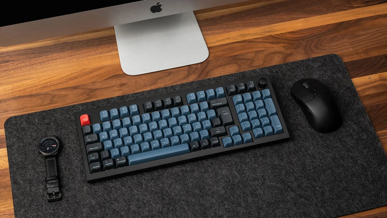 Keychron Q5 Knob Carbon Black RGB 96% ISO UK Gateron G Pro Brown