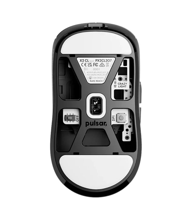 Pulsar X2 CrazyLight Black Wireless Gaming Mouse