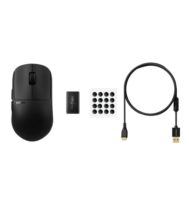 Pulsar X2H CrazyLight Jet Black Mini Wireless Gaming Mouse
