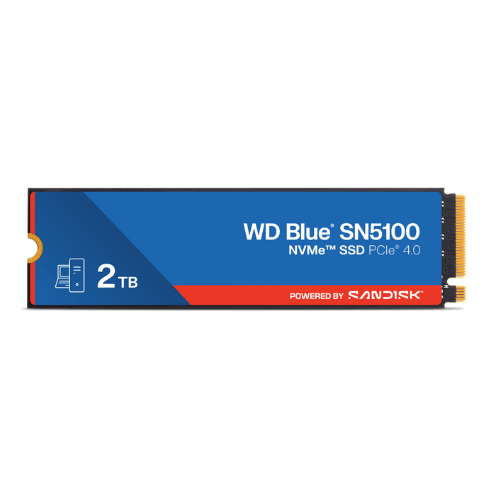 2TB WD Blue SN5100 PCIe 4.0 NVMe M.2 SSD