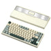 WOBKEY PMOKEY Wave 75 CNC Aluminium Tri-Mode Mechanical Keyboard - Pro ANSI - White (PW75Wht)