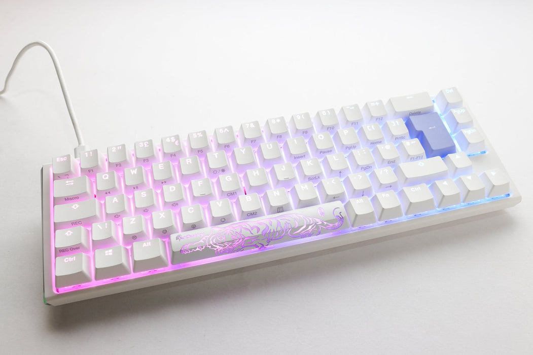Ducky One 3 SF Pure White UK ISO RGB Cherry MX Brown