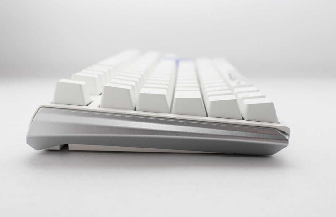 Ducky One 3 TKL Pure White UK ISO RGB Cherry MX Silent Red